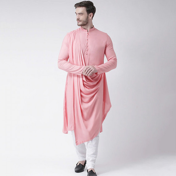 https://www.fashionrise.in/products/men-pink-solid-straight-kurta-with-attached-drape
