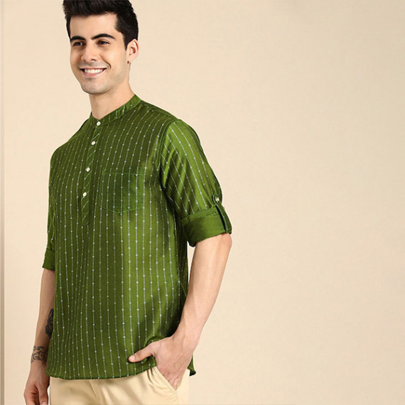 https://www.fashionrise.in/products/men-olive-green-gold-toned-ethnic-motifs-woven-design-kurta
