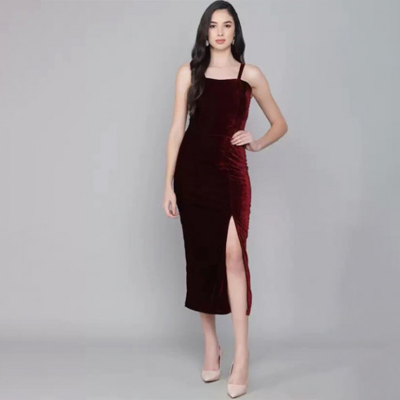 https://www.fashionrise.in/products/maroon-velvet-sheath-midi-dress