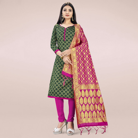https://www.fashionrise.in/products/green-pink-unstitched-dress-material