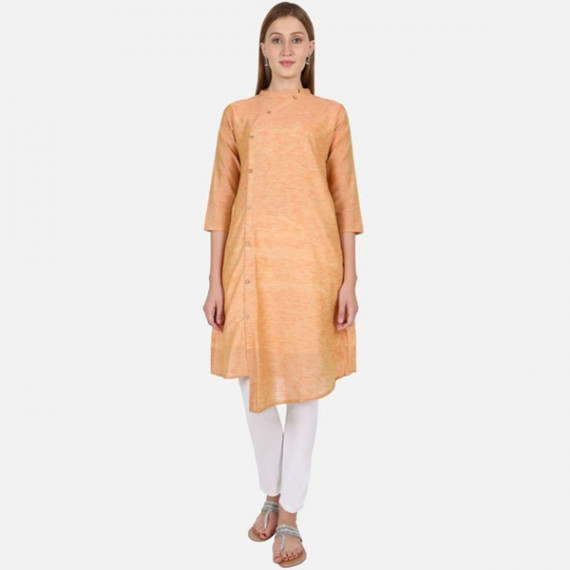 https://www.fashionrise.in/products/women-orange-solid-a-line-cotton-kurta