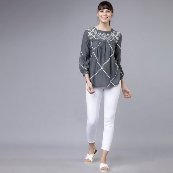 https://www.fashionrise.in/products/women-grey-and-white-printed-a-line-top