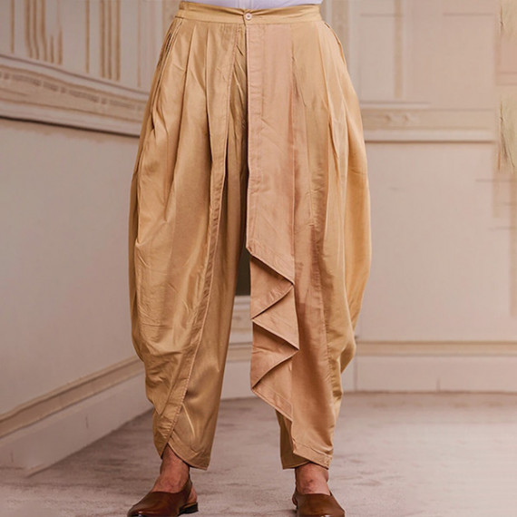 https://www.fashionrise.in/products/men-beige-solid-draped-dhoti-pants