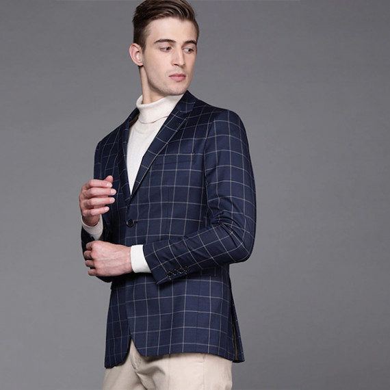 https://www.fashionrise.in/products/men-navy-blue-beige-slim-fit-checked-single-breasted-smart-casual-blazer