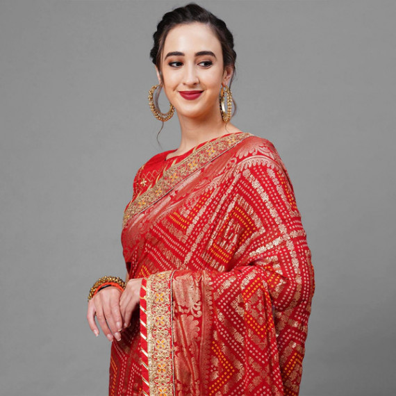 https://www.fashionrise.in/products/red-gold-toned-woven-design-bandhani-saree