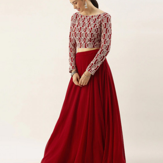 https://www.fashionrise.in/products/maroon-embroidered-thread-work-ready-to-wear-lehenga-blouse-with-dupatta